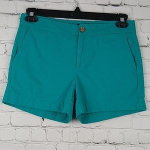 Banana Republic Hampton Fit Shorts 0 peacock blue